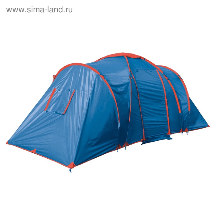 Палатка Arten Gemini, двухслойная, 4-местная, цвет синий палатка 3 местная arten festival 3 синий