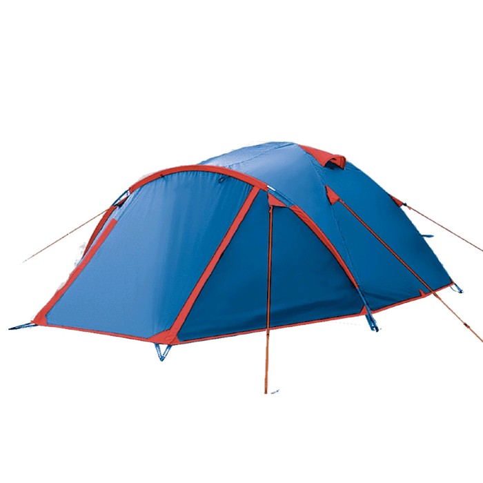 Палатка Arten Vega, двухслойная, четырёхместная, цвет синий