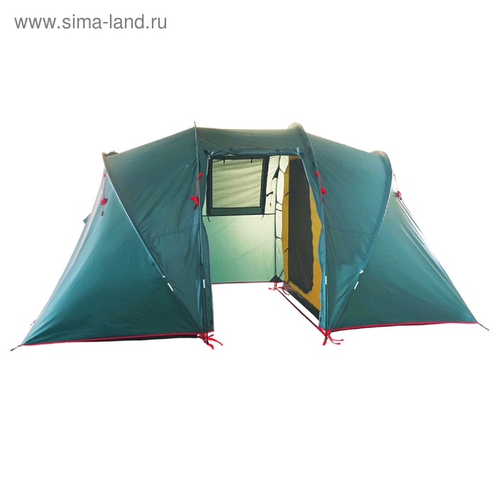 фото Палатка btrace tube 4, двухслойная, четырёхместная, цвет зеленый