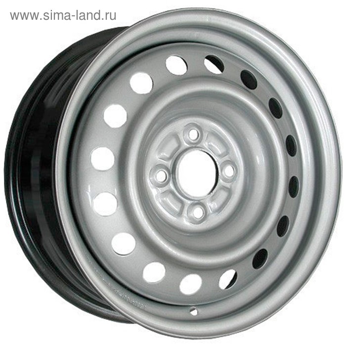 фото Диск штампованный j&l racing j455410012(п) 5.5x14 4x100 et45 d57.1 снежная королева