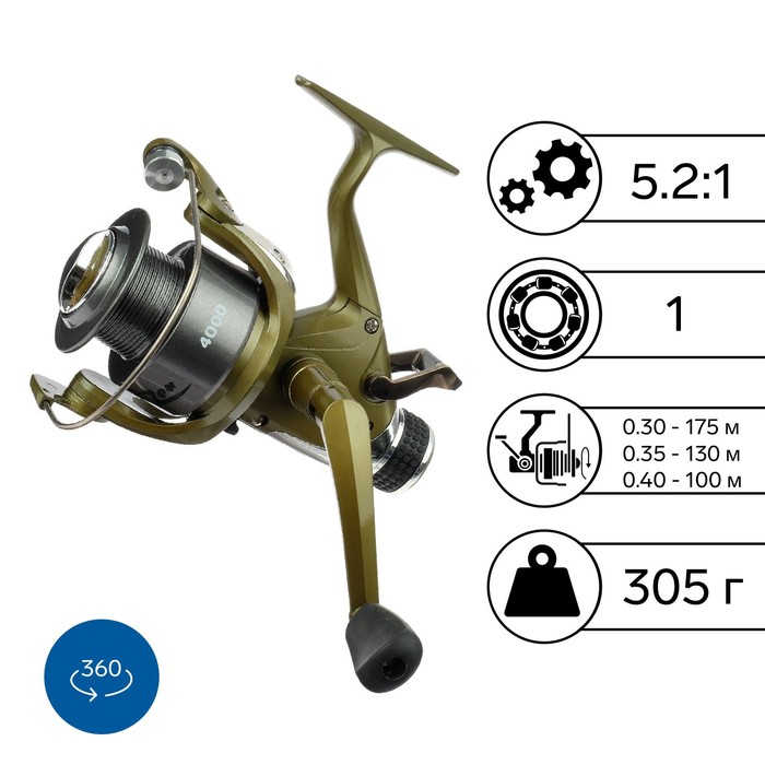 Катушка ZEN 4000 BR 1 BB Helios (HS-KF-Z4000)