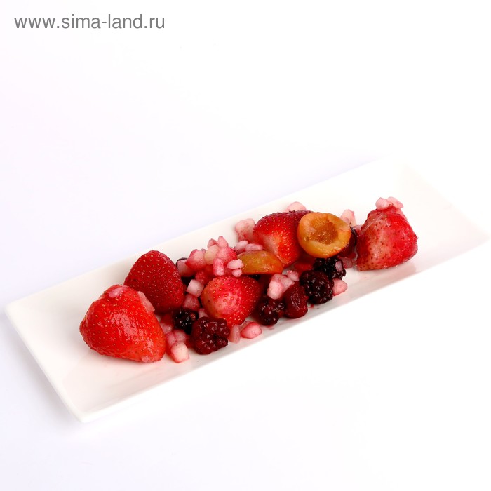 

Фруктовая смесь (клубника, ежевика, дыня, персик, слива половинки), кг, FRUTEX