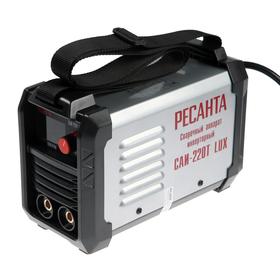 

Сварочный аппарат инверторный "Ресанта" САИ-220Т LUX, 5.5 кВт, 10-220 А, ПВ 70% + ЭЛЕКТРОДЫ