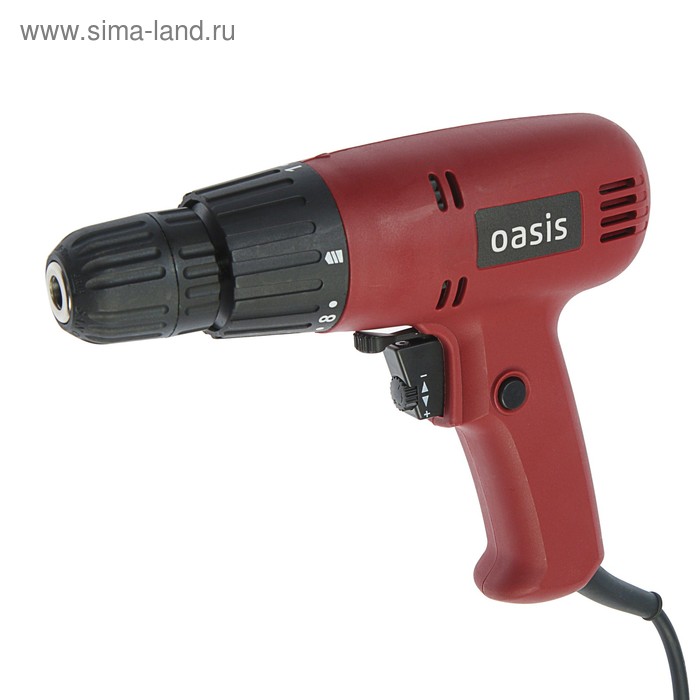 

Дрель-шуруповерт Oasis DS-40, 400 Вт, 800 об/мин, 20 Нм, БЗП