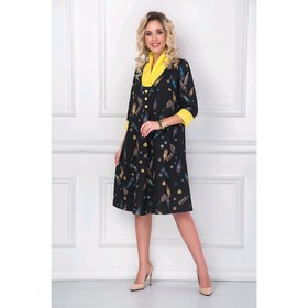 

Платье «Альбия елоу блэк», размер 44