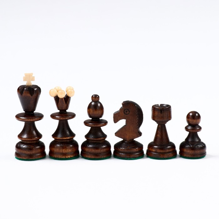 Шахматы "Жемчуг", 28 х 28 см, король h=6.5 см, пешка h-3 см