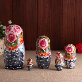 

Матрешка «Тройка», 5 кукольная, 17 см