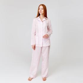 Брюки пижамные женские MINAKU: Light touch цвет розовый, р-р 50 Ош