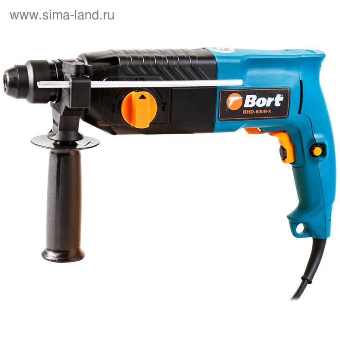 

Перфоратор Bort BHD-800N-K, 800 Вт, 4850 уд/мин, 3 Дж, регулировка скорости, SDS+