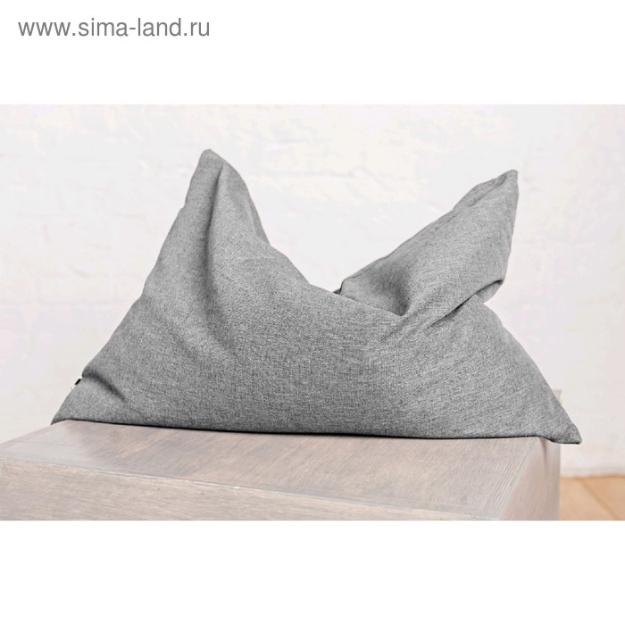 Подушка для йоги, 40х60 см, цвет серый