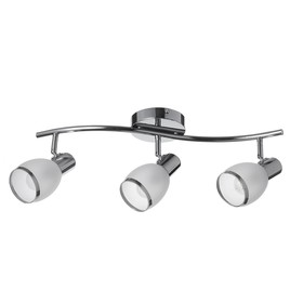 

Люстра 8371/3 3х60W Е14 хром/белый