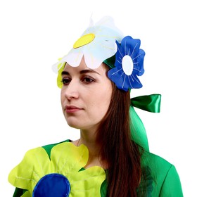 Карнавальный костюм «Полянка», платье, головной убор, р. 46-48 от Сима-ленд