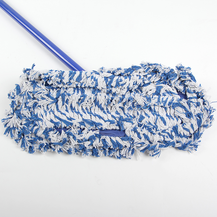 Швабра плоская с х/б насадкой
