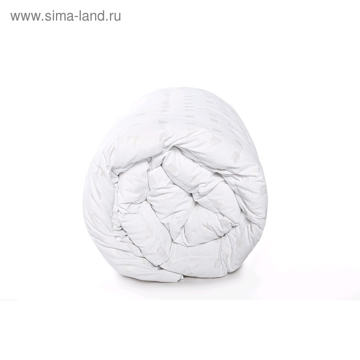 Одеяло утяжелённое с гранулами, размер 140 × 195 см, тик, белый