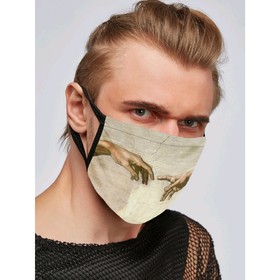 

Маска для лица тканевая многоразовая, « Божественное панно»