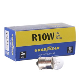 

Лампа автомобильная Goodyear, R10W, 24 В, 10 Вт, набор 10 шт
