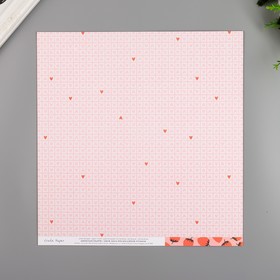 

Бумага для скрапбукинга двусторонняя "Berry Sweet" 30.5х30.5 см, 190 гр/м2