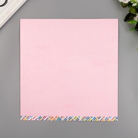 

Бумага для скрапбукинга Shimelle "Check It" 30.5х30.5 см, 190 гр/м2