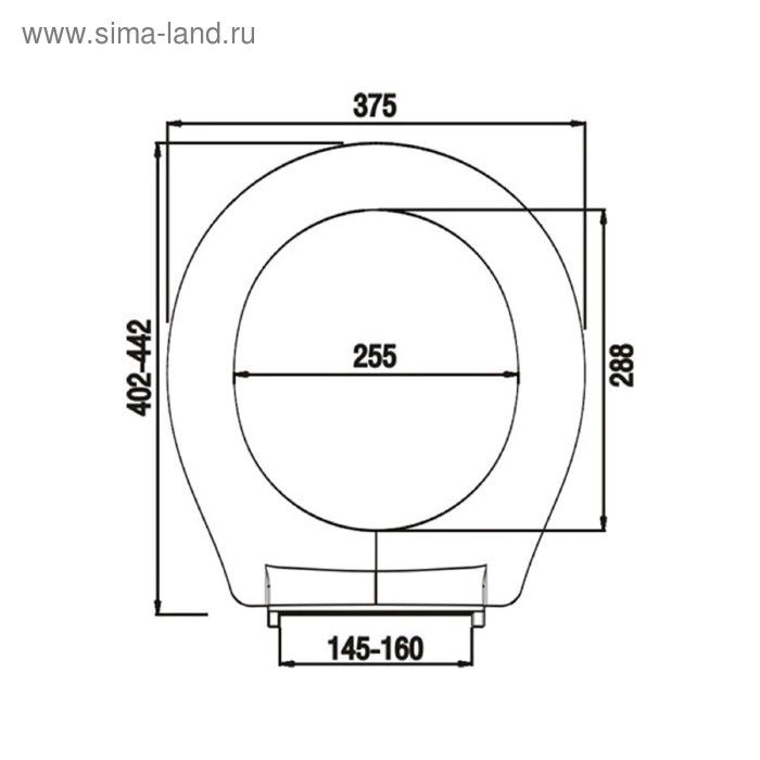 фото Сиденье для унитаза iddis 010pp00m31, полипропилен, белое milardo