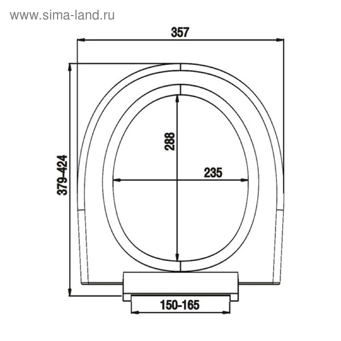 фото Сиденье для унитаза iddis 020pp00m31, полипропилен, белое milardo