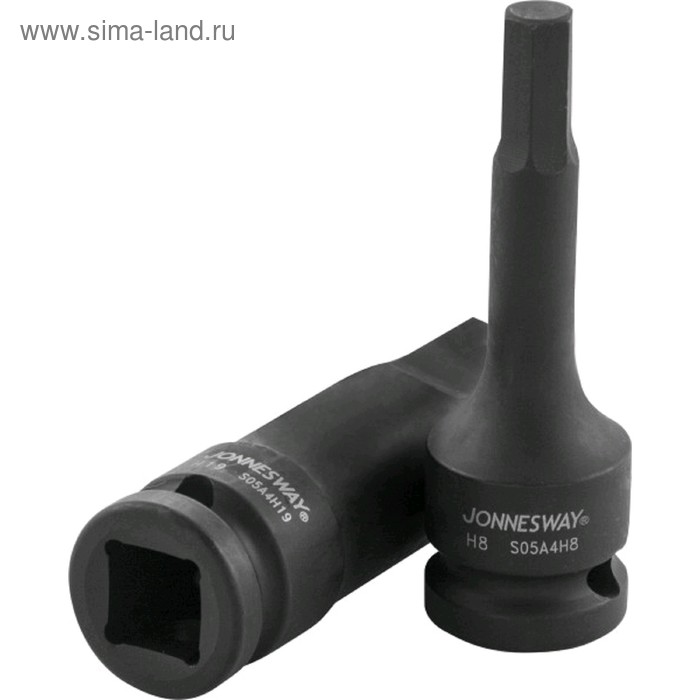 

Головка ударная Jonnesway S05A4H12, шестигранная, 78 мм, H12, 1/2"