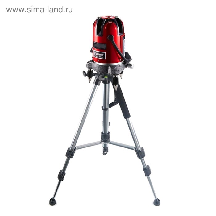 

Уровень лазерный DEKO LL57 SET2, 5 линий, 6 точек, 5/8", 30 м, автоматическое выравнивание