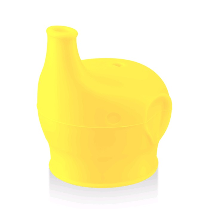 Насадка-поильник силиконовая Happy Baby, цвет yellow