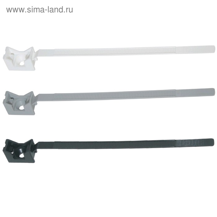 Комплект ремешок для труб и кабеля PRNT 32-63 серый, 25 шт.