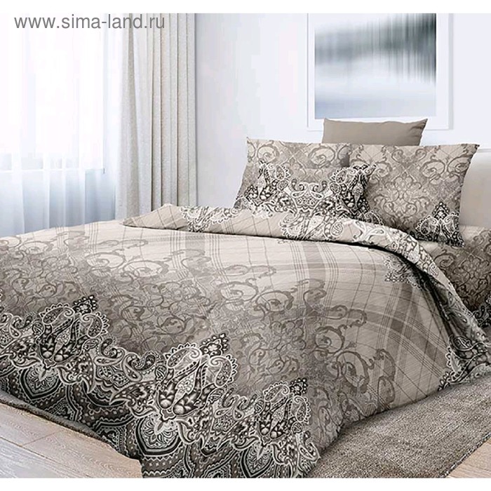 

Постельное бельё 1.5 сп, размер 150x215 см, 150x215 см, 70x70 см - 2 шт