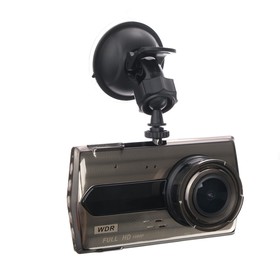 

УЦЕНКА Видеорегистратор автомобильный две камеры, разрешение 1296P, IPS 4.0 WDR, угол обзора 170°