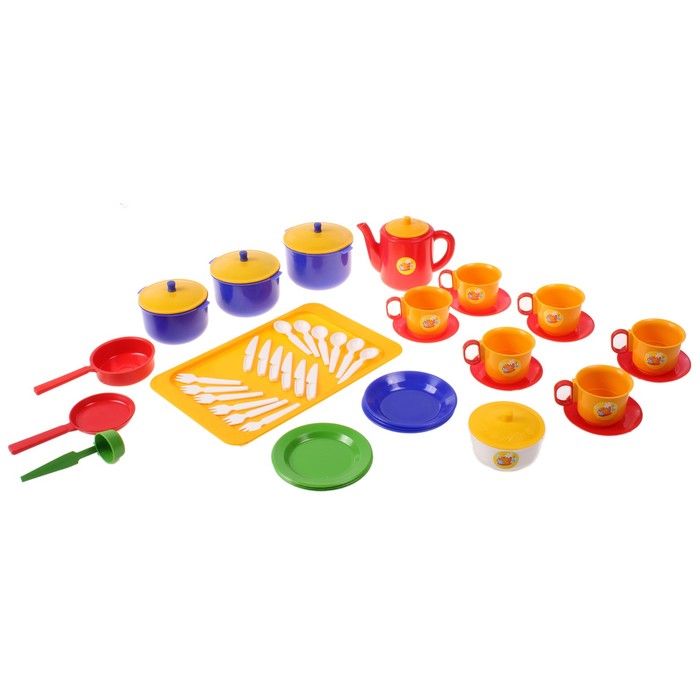 Посуда для кукол "Шеф-повар"