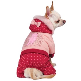 

Комбинезон зимний Disney Winnie-the-Pooh, S (ДС 25 см), розовый