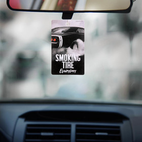 

Ароматизатор бумажный «SMOKING TIRE»
