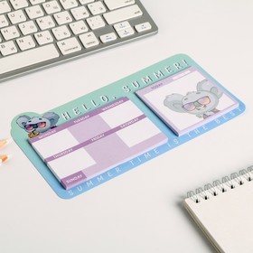 

Планинг мини с отрывными листами из 2-ух блоков Hello, summer!