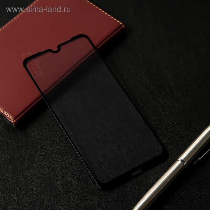 Защитное стекло Cassedy Full Cover, для Xiaomi Redmi Note 8T, полный клей, чёрная рамка