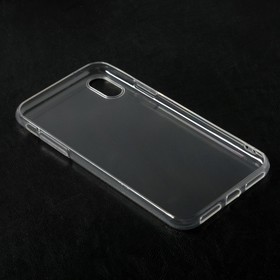 

Чехол Qumann, для iPhone X/ Xs, силиконовый, прозрачный