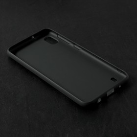

Чехол Qumann, для Samsung (A105) Galaxy A10, силиконовый, матовый, черный