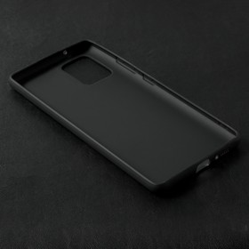 

Чехол Qumann, для Samsung (G770F) Galaxy S10 LITE, силиконовый, матовый, черный
