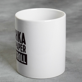 

Кружка «GRECHKA TOILET PAPER ROCK`N`ROLL», 300 мл