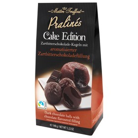 

Пралине Cake Edition из тёмного шоколада, с шоколадным соусом, 148 г