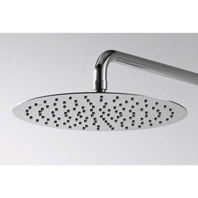 Душевая система BRAVAT Waterfall SS F639114C-A5-RUS, с термостатом, душ круглый 300 мм, хром 50486 от Сима-ленд