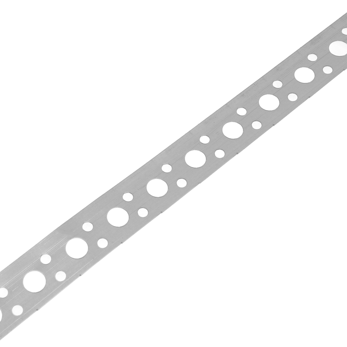 Лента перфорированная для вентиляции ТУНДРА krep, 20х0.5 мм, прямая, 25 м