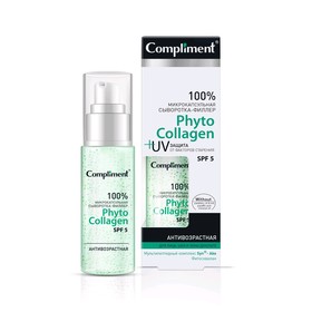

Микрокапсульная сыворотка-филлер для лица и шеи Compliment Phyto Collagen, 50 мл
