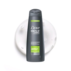 

Шампунь-кондиционер 2 в 1 Dove Men+Care «Свежесть ментола», 380 мл