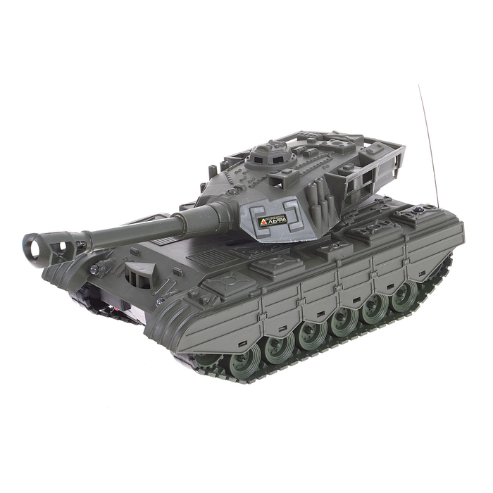 Танк радиоуправляемый "Т-35", работает от аккумулятора, цвета МИКС