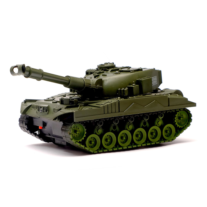 Танк радиоуправляемый "Т 34", свет и звук, цвета МИКС