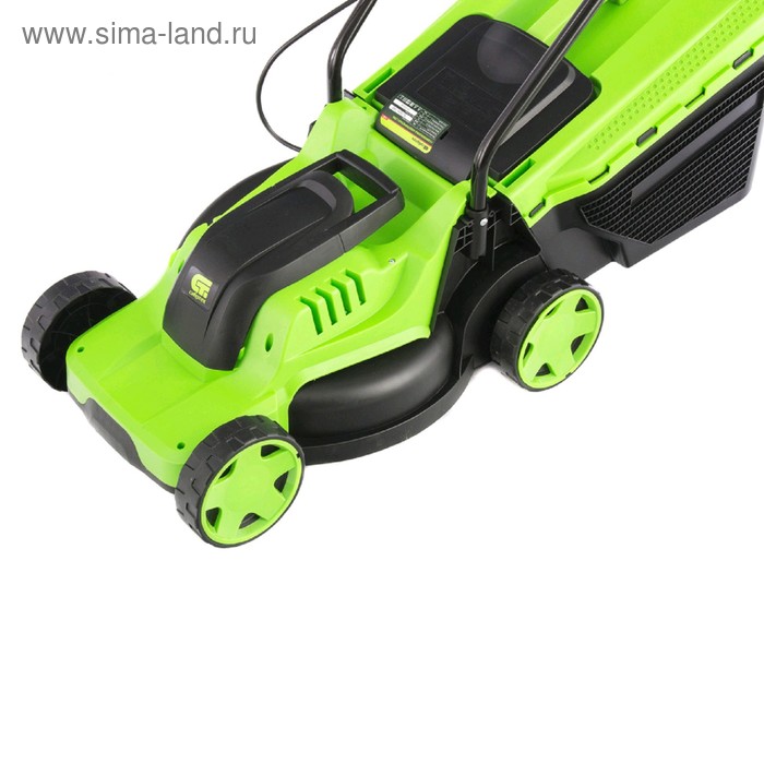 

Газонокосилка электрическая "Сибртех" L1200, 1200 Вт, шир./выс. 320/20-56 мм, 3 уровня, 30 л