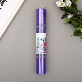 

Клеевой винил American Crafts "Amethys Holographic Glitter" 30.5х120 см