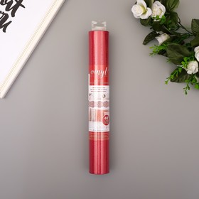 

Клеевой винил American Crafts "Crimson Glitter" 30.5х120 см