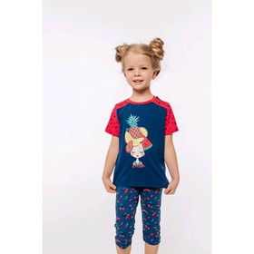 

Бриджи для девочек, рост 104 см, цвет мультиколор